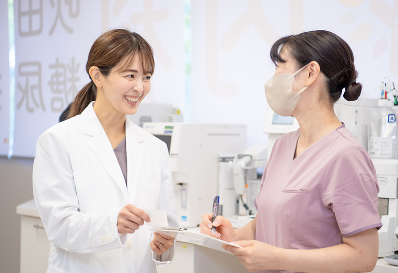 当日検査・最新の測定機器