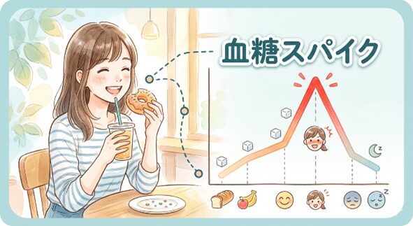 血糖スパイクとは？　食後の「見えない急上昇」が血管を傷つける理由