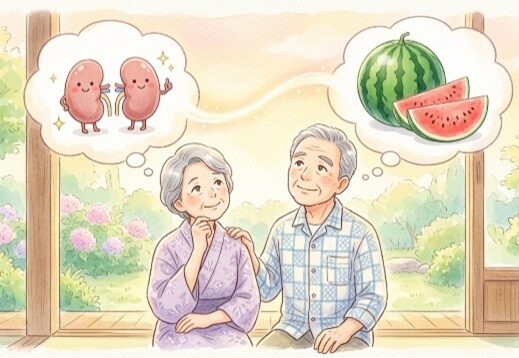 「スイカは腎臓に良い」は本当?|腎臓専門医がカリウムのリスクと安全な食べ方を解説